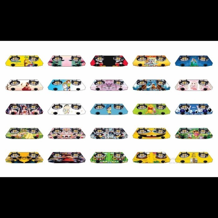 Stiker Kompor Gas 2 Tungku
