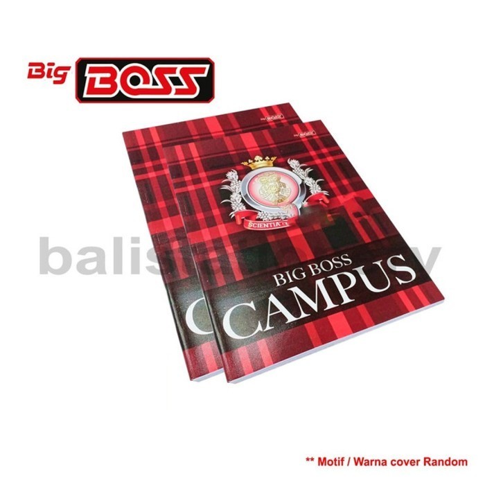 

Buku Tulis Big Boss Campus 1 pak isi 10