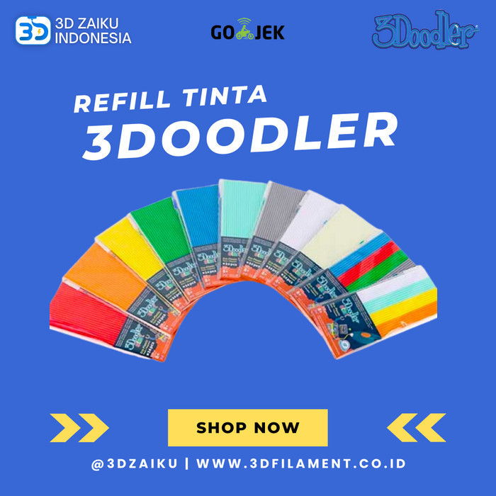 

Refill Tinta 3r 3D Pen ment dari Woobleworks
