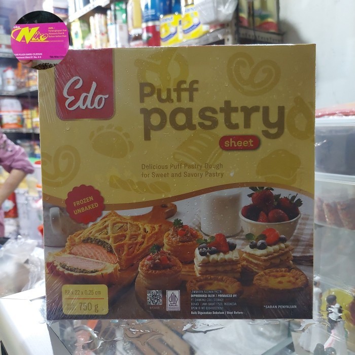 

EDO PUFF PASTRY SHEET 750GR KHUSUS GRAB DAN GOJEK