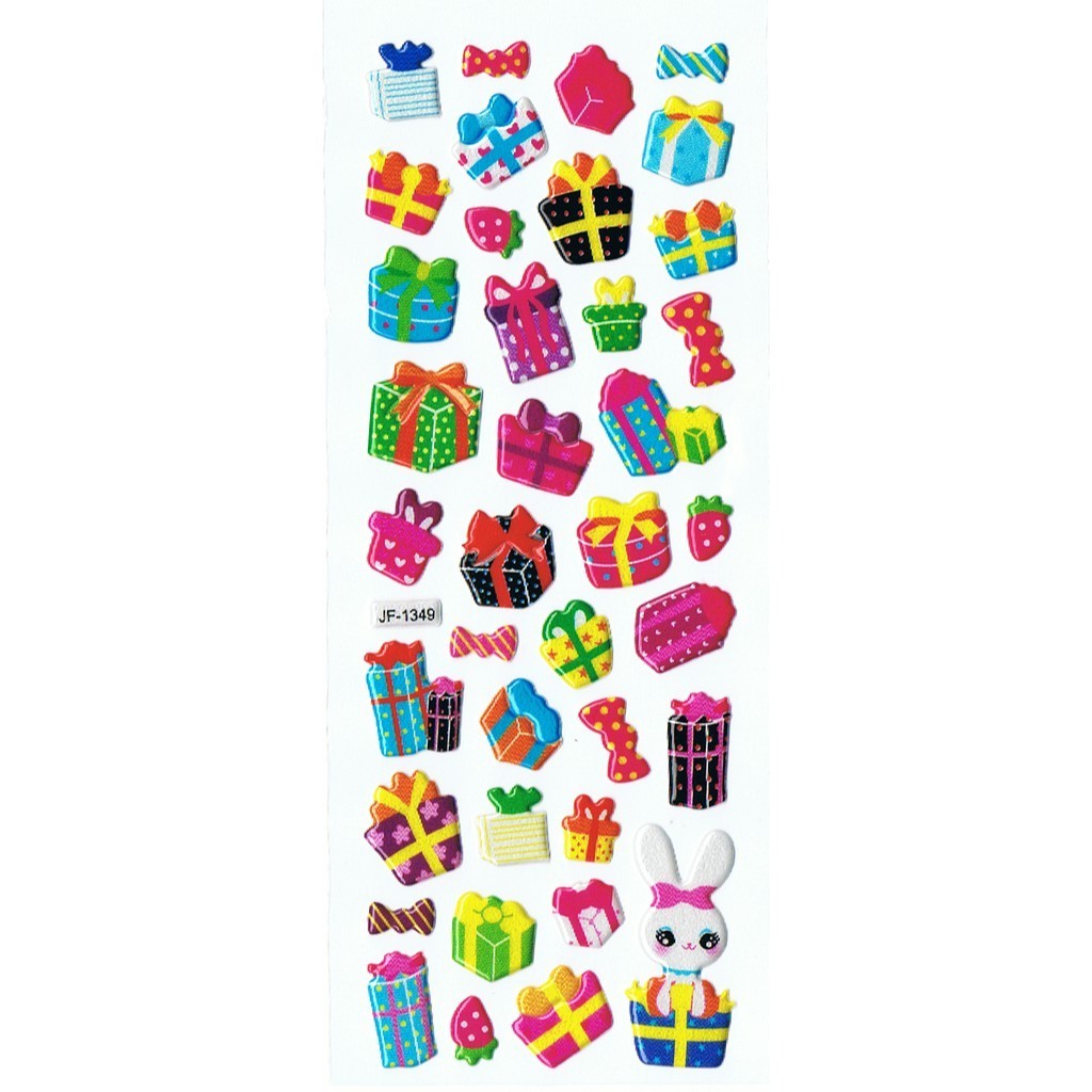 

SK112 Stiker Sticker Timbul Set Strip Aneka Gambar Kartun Anak Kado