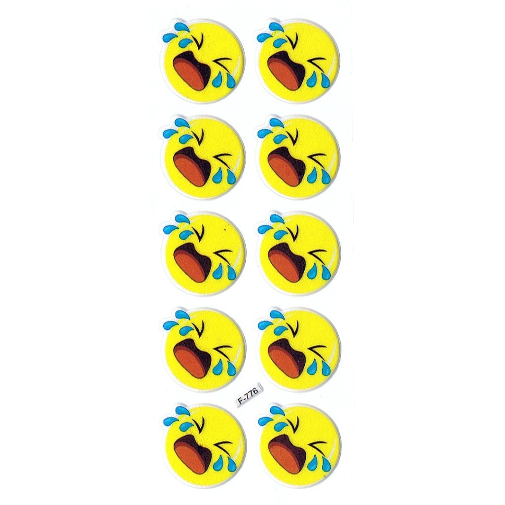 

SK512 Stiker Sticker Timbul Set Strip Aneka Gambar Kartun Smile Smiley