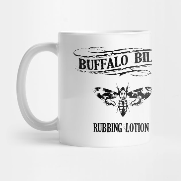 Mug Kopi Buffalo Bill's Lotion (hitam). Buffalo Bill's Lotion (black) Coffee Mug