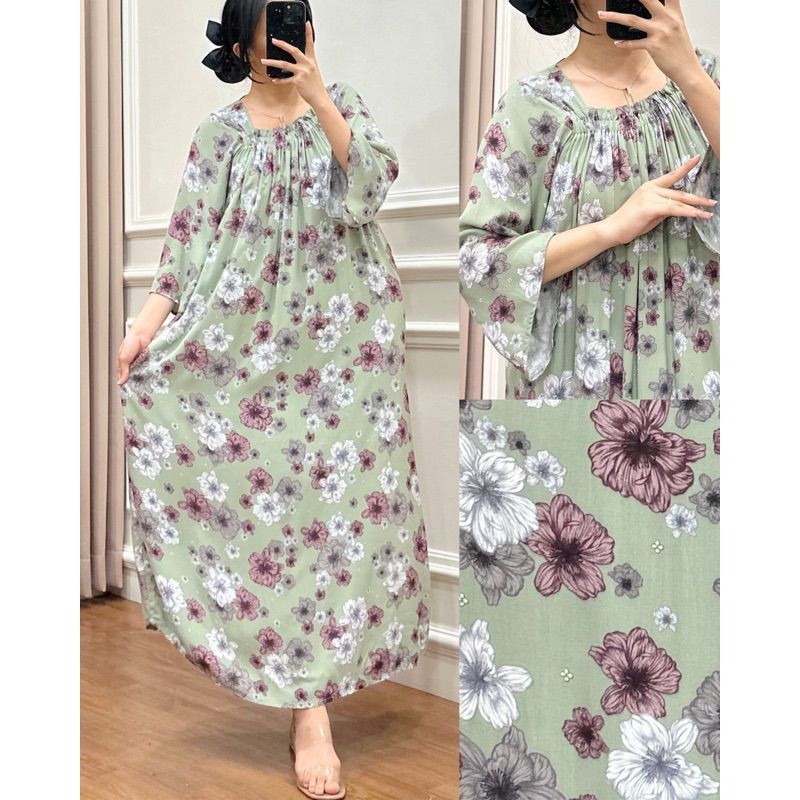 AMARIEL TANIA DRESS BUMIL FREINDLY/DASTER REMAJA/DASTER PANJANG/DASTER TRENDI