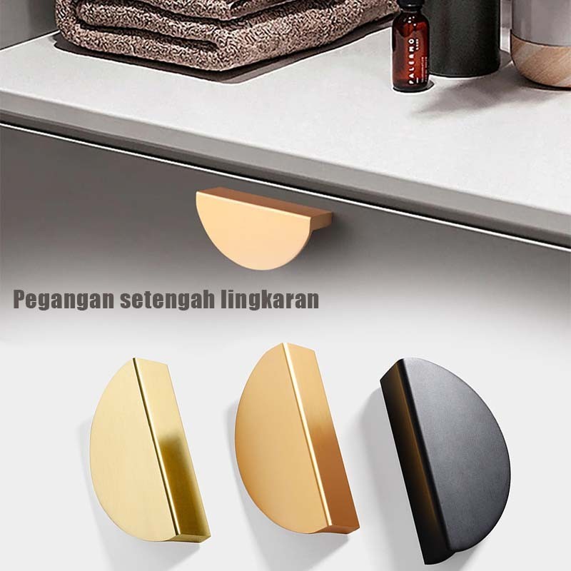 Tarikan Pintu Lemari Setengah Lingkaran Handle Lemari Setengah Bulat Tarikan Lemari Minimalis