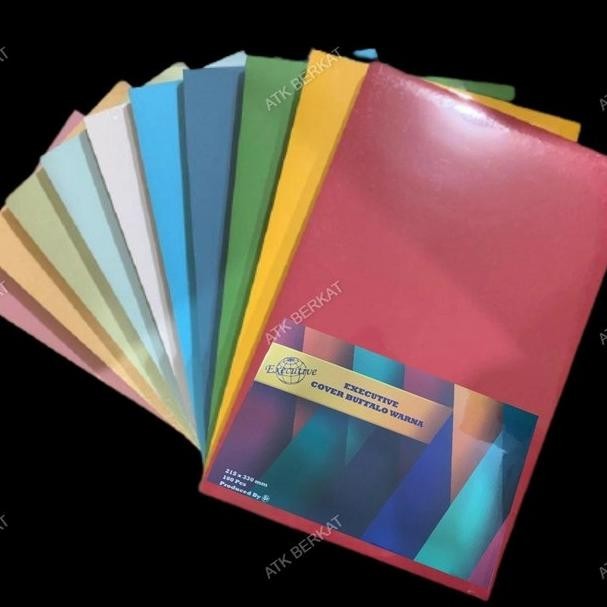 

Kertas karton buffalo uk FOLIO cover jilid