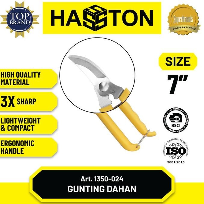 

Hasston Gunting Bunga Stainless Steel / Gunting Dahan (1350-024)