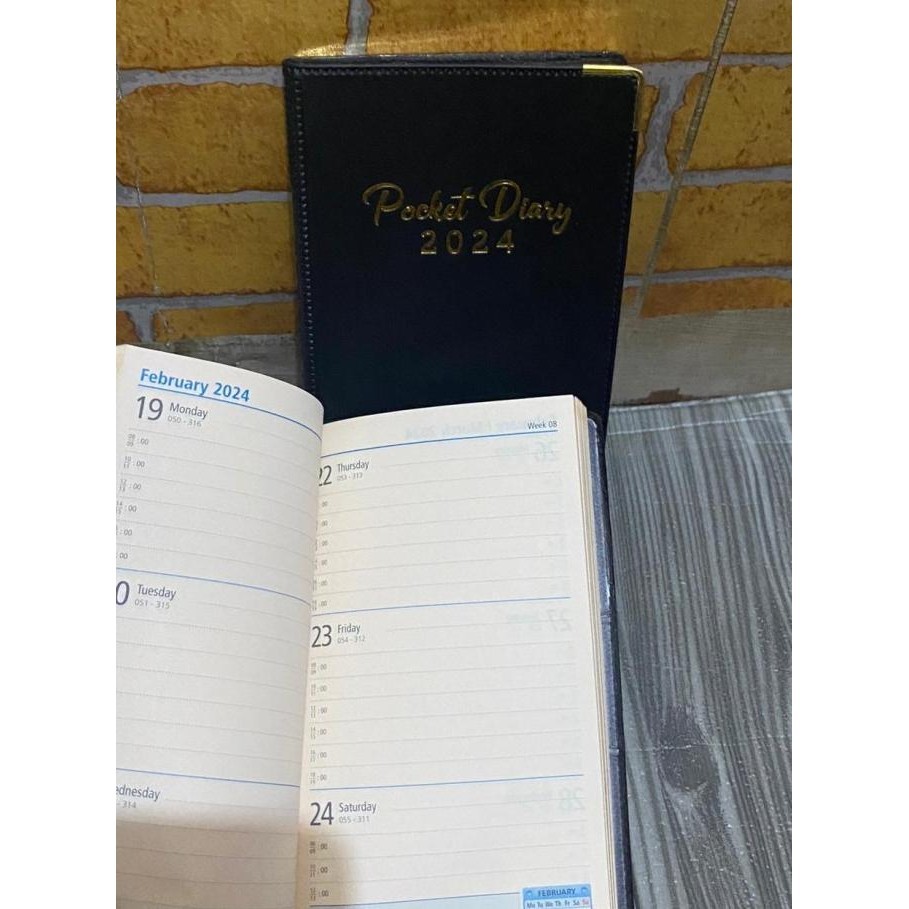 

BUKU AGENDA POCKET DIARY/ BUKU POCKET DIARY 2024