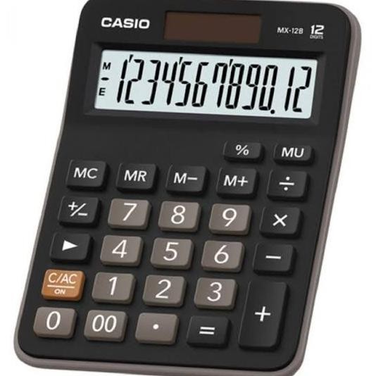 

Casio MX-12B (NEW) Kalkulator Meja/Desktop Calculator