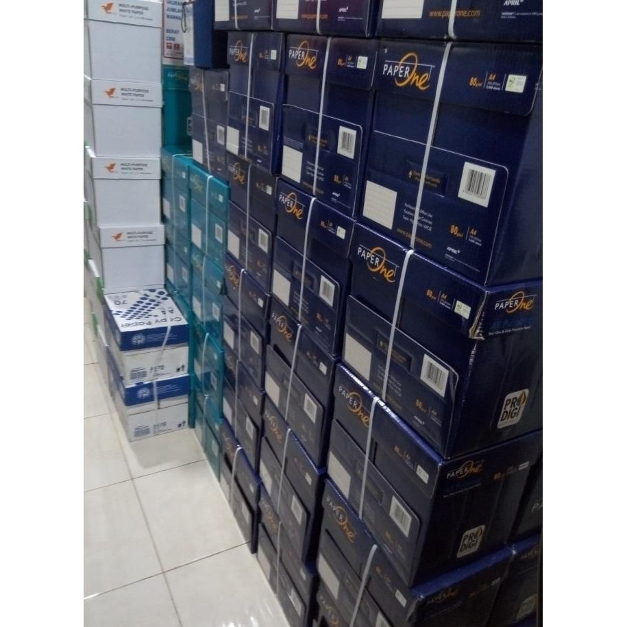 

PROMO KERTAS HVS PAPERONE A4 80GR (per rim)