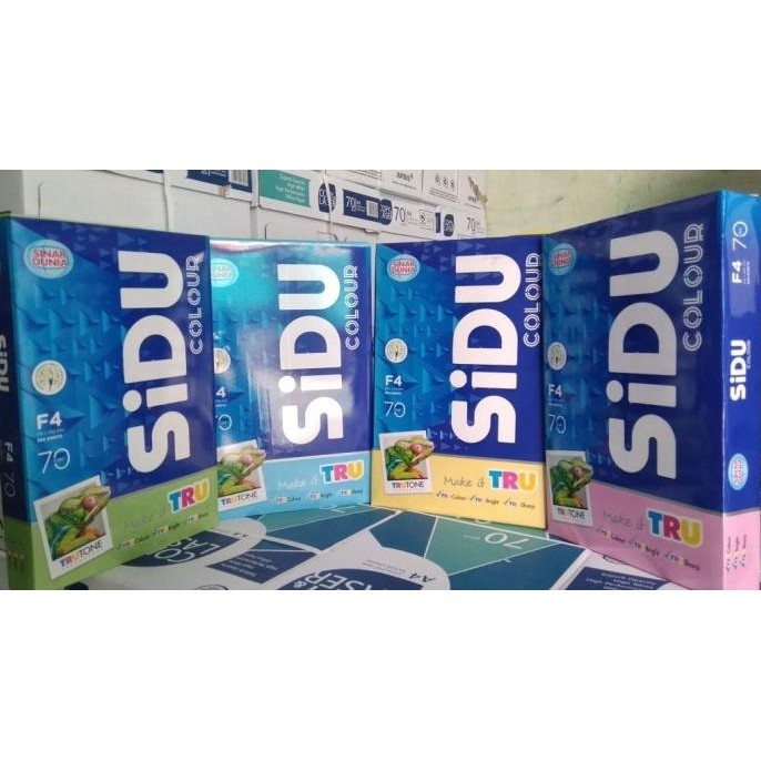 

Kertas HVS Warna A4-70 SIDU