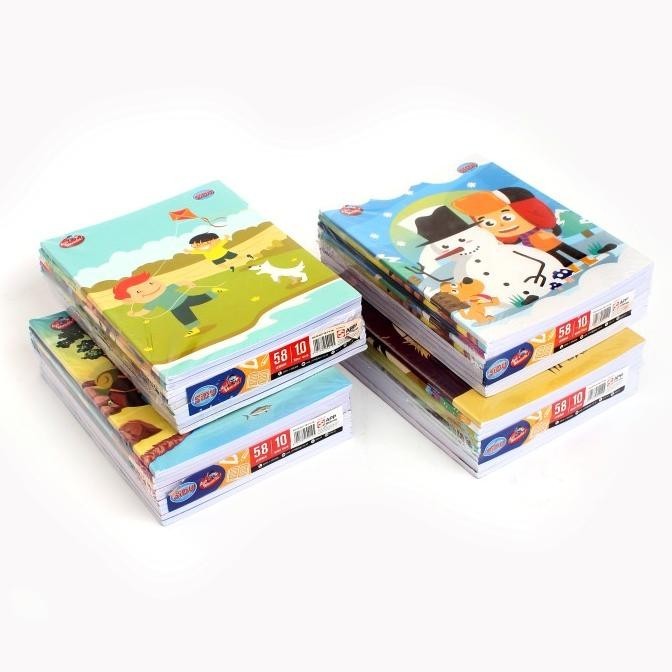 

TEMURAH!!! Buku Tulis SINAR DUNIA / SIDU 10x58 Lembar