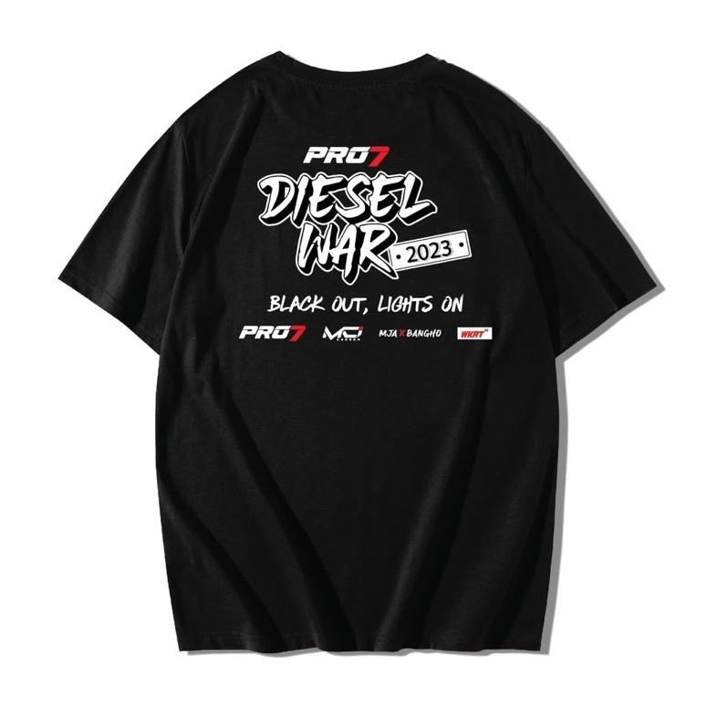 Terlaris Kaos Diesel War Pro7 2023 Kaos Disel War Kaos Pria Wanita