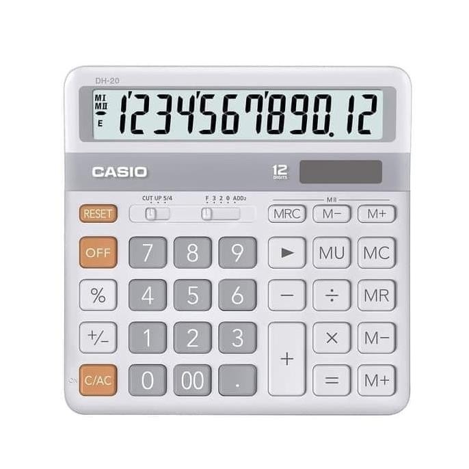 

KALKULATOR MEJA CASIO DH20 - DESKTOP CALCULATOR DH-20