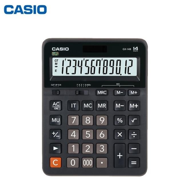 

Casio GX 14B - Calculator Desktop Kalkulator Meja Kantor Office GX-14B