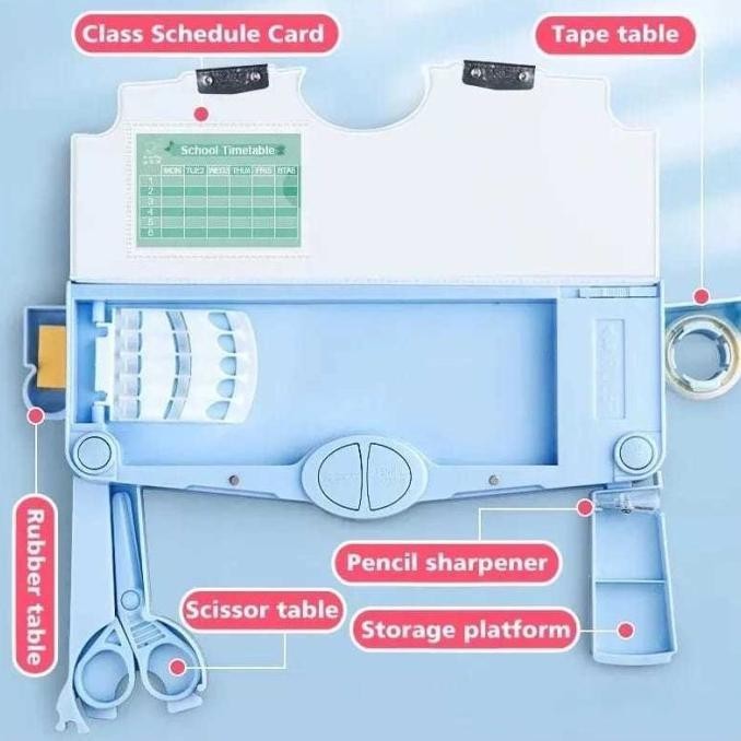 

K001 Kotak Pensil Multifungsi Motif Kartun Untuk Laki Laki Perempuan