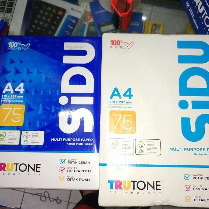 

A4 75 GRAM SINAR DUNIA ( SIDU )