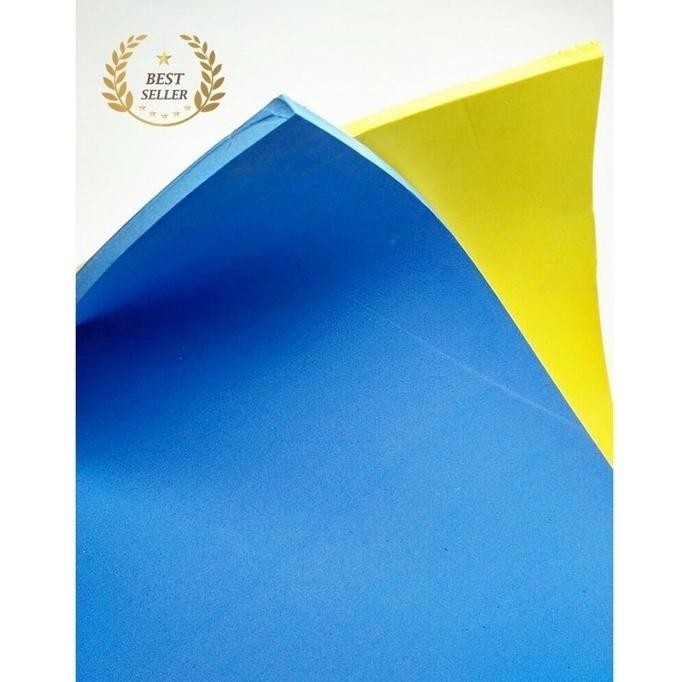 

spon busa ati EVA foam karet sponge alas aquarium 100x45x0.8 cm biru