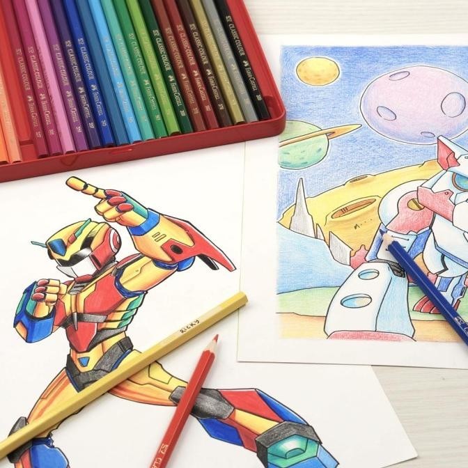 

Classic Colour Pencil 24L Tin Case