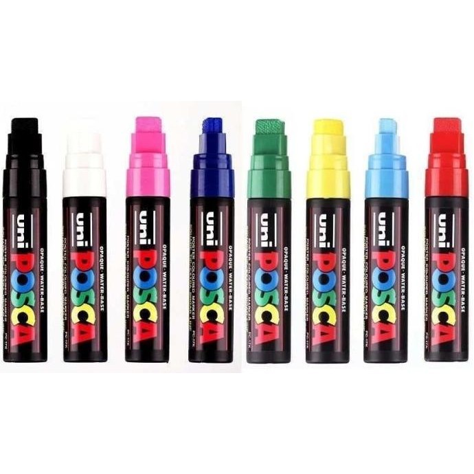 

Uni POSCA Paint Marker PC-17K - Extra Broad - Chissel Tip 15mm