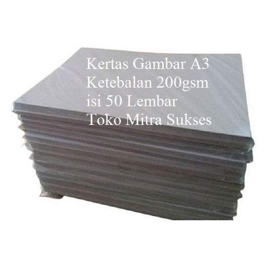 

Kertas Gambar A3 200gsm