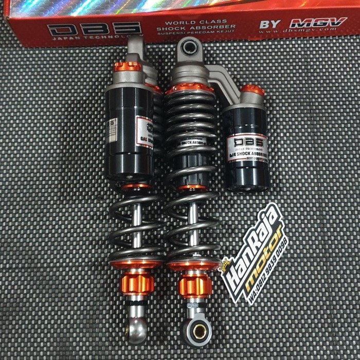 Shockbreaker Dbs Gp Series 320Mm Rx King W175 Supra Tiger Black/Titan Genuine Quality