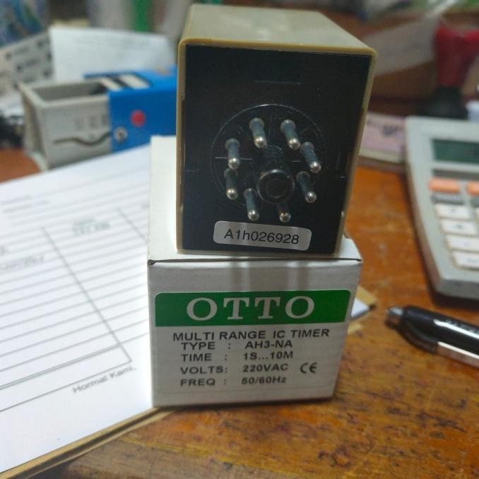 [ Ek ] Timer Ah3-Na 220Vac Otto  Ready
