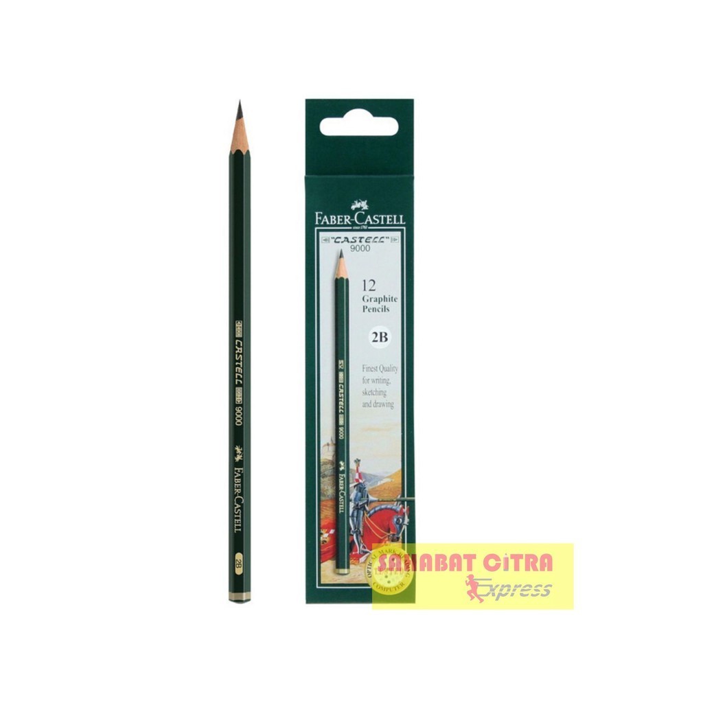 

PENSIL 2B CASTELL 9000 FABER CASTELL PACK 铅笔