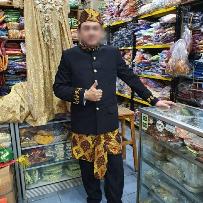 Ter [Pria] Beskap Demang Dewasa // Baju Adat Sunda // Baju Demang