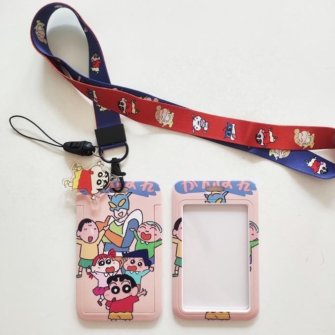 

ID Card Holder Name Tag Lanyard / Kalung Wadah Kartu Shinchan Lucu