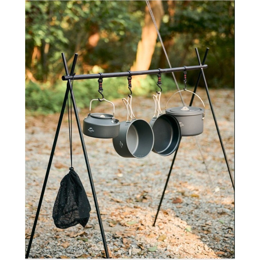Cooking Set Panci Wajan Nesting Camping Naturehike Cnh22Cj002