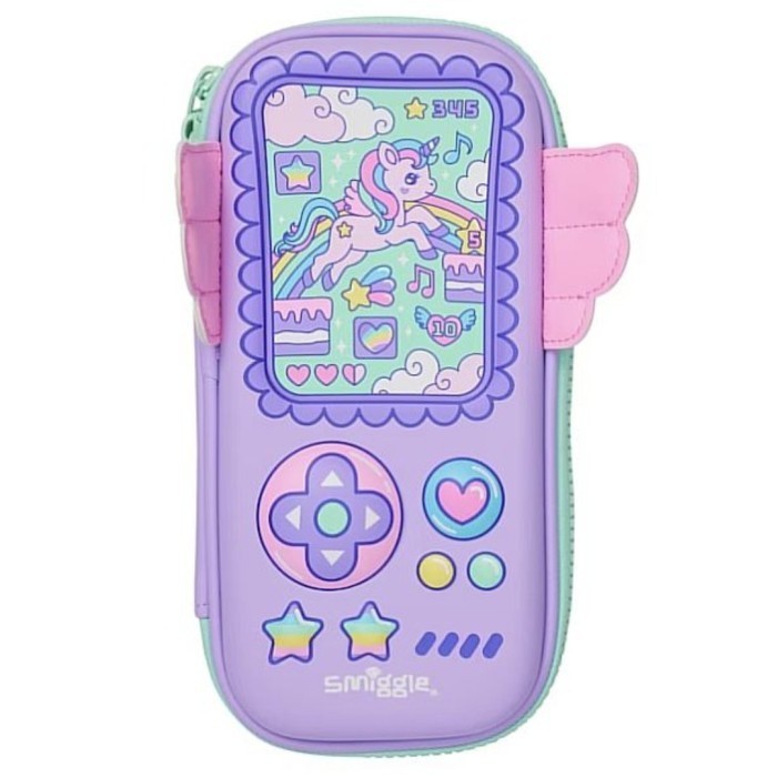 

Smiggle Pencil Case Unicorn Lilac/Kotak Pensil/Kado/Ori