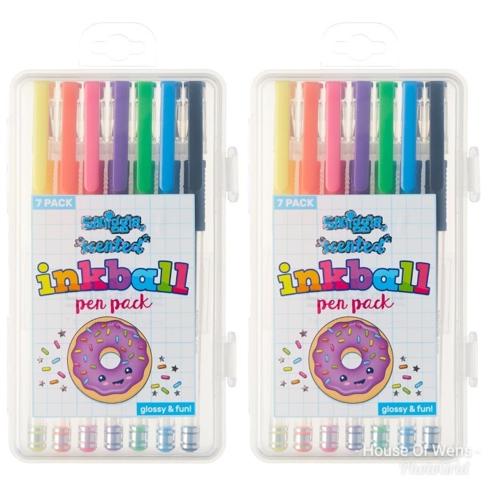 

SMIGGLE INKBALL SCENTED PEN PACK X7 - PULPEN WARNA WANGI SMIGGLE