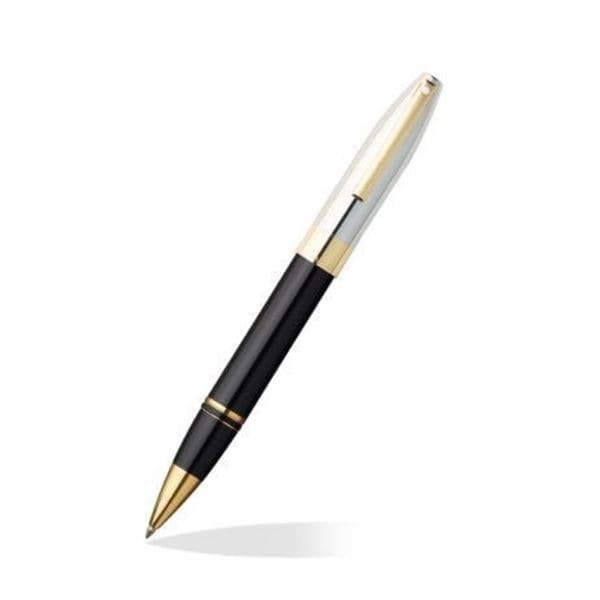 

Sheaffer Legacy Black Lacquer Palladium Gold Trim Rollerball Pen