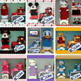 Sarung Galon Karakter . Homeset Gkm Boneka
