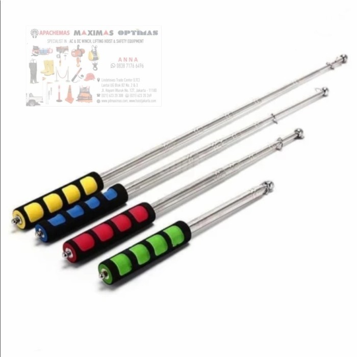 Tiang Bendera Telescopic Portable MINI