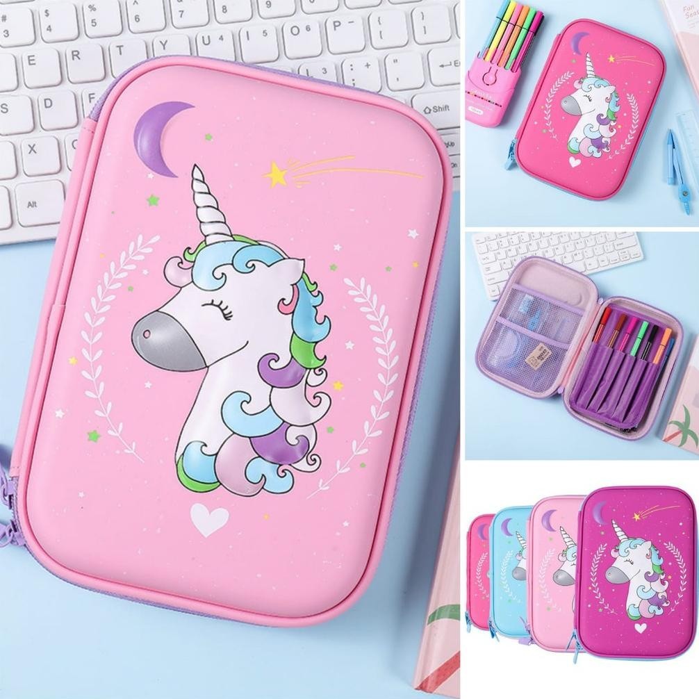 

Tempat Pensil 3D Unicorn Kotak Pensil Unicorn Rambut Kado Ultah Anak Unicorn murah import berkualitas