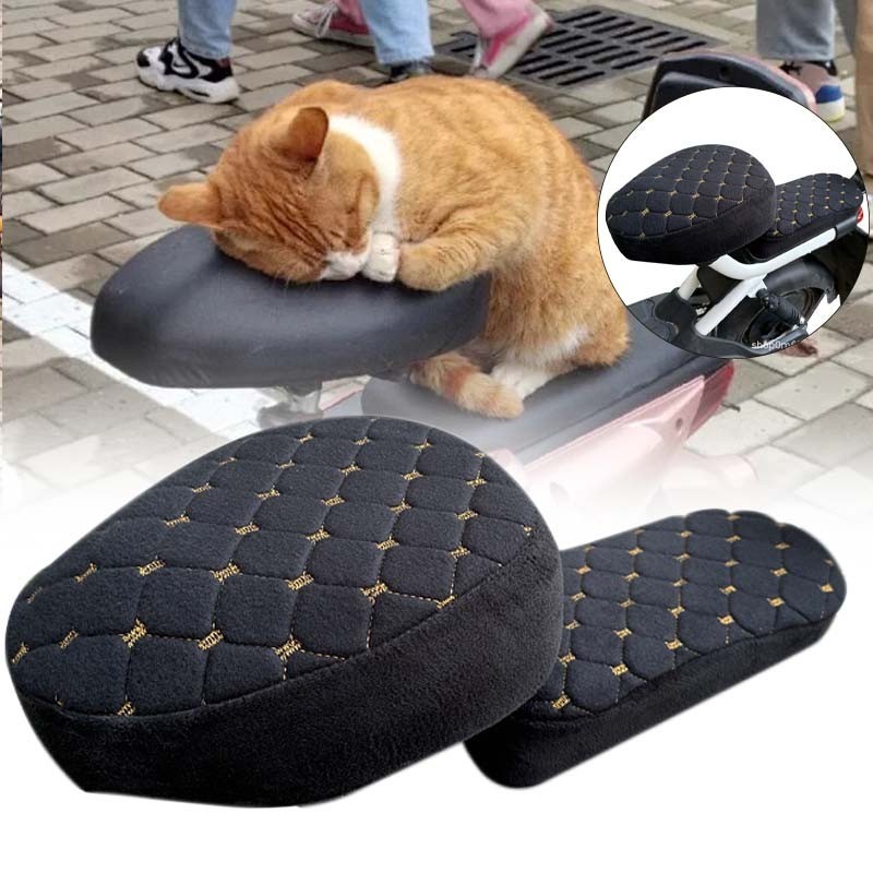 Ernarahmatih - 1 Set Cover Jok Sepeda Listrik Sarung Jok Sepeda Listrik Exotic Bungkus Jok Sepeda