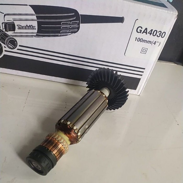 Promo Armature Angker Asli Gerinda Makita GA4030 Rotor GA 4030 517649-4 Ori