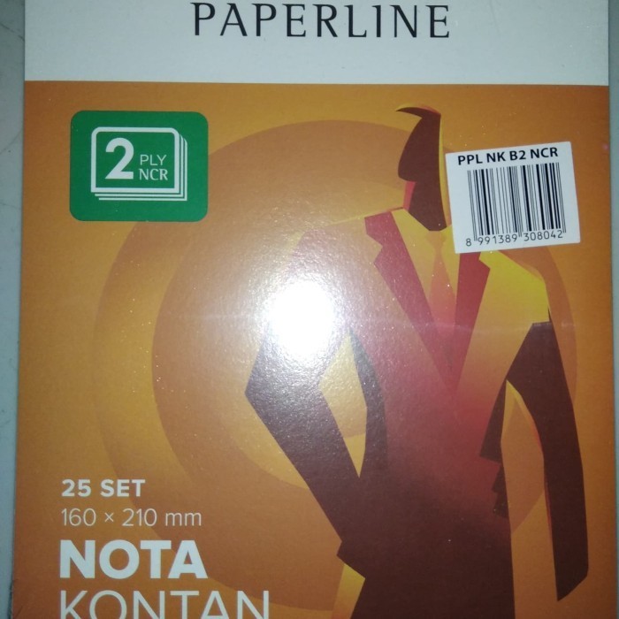 

Nota Besar 2ply PaperLine isi 10
