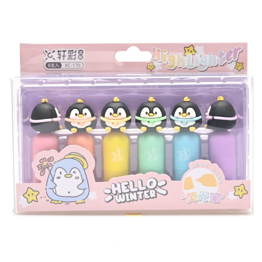 

Rambla - Bunny & Klin Highlighter Penguin Isi 6 Pcs