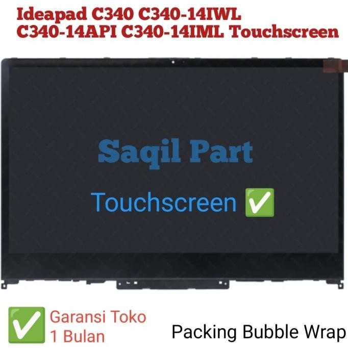 lcd LED layar touchscreen Lenovo Ideapad C340 C340-14API C340-14IWL  HARGA SPESIAL