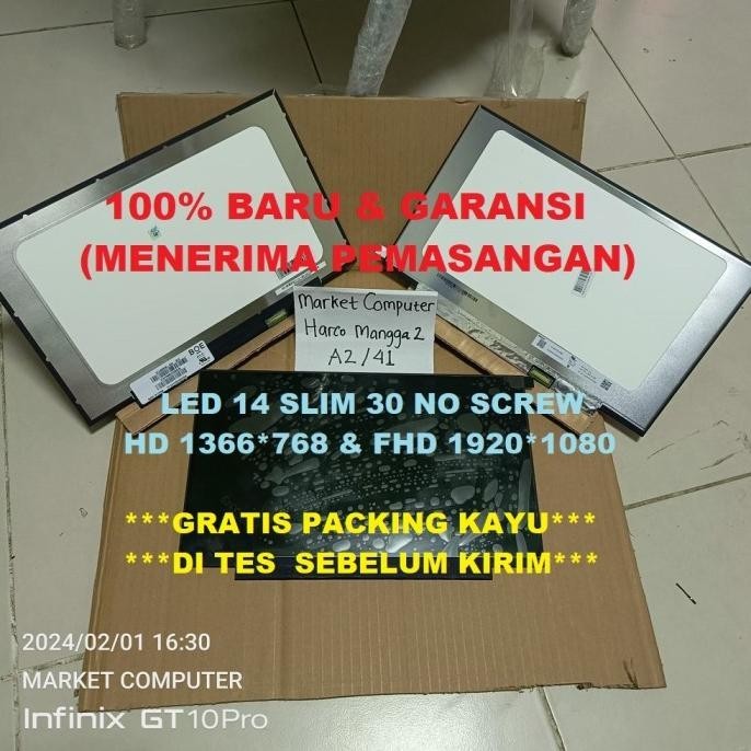LAYAR LED LCD LAPTOP HP ELITEBOOK 745G6 745-G2 745-G3 745-G4 745-G5 TERBARU
