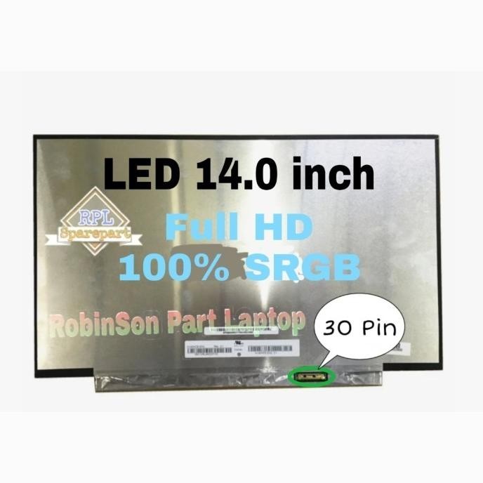 LED LCD Asus ROG Zephyrus G14 GA401QH Full HD IPS 60Hz 100% SRGB MURAH