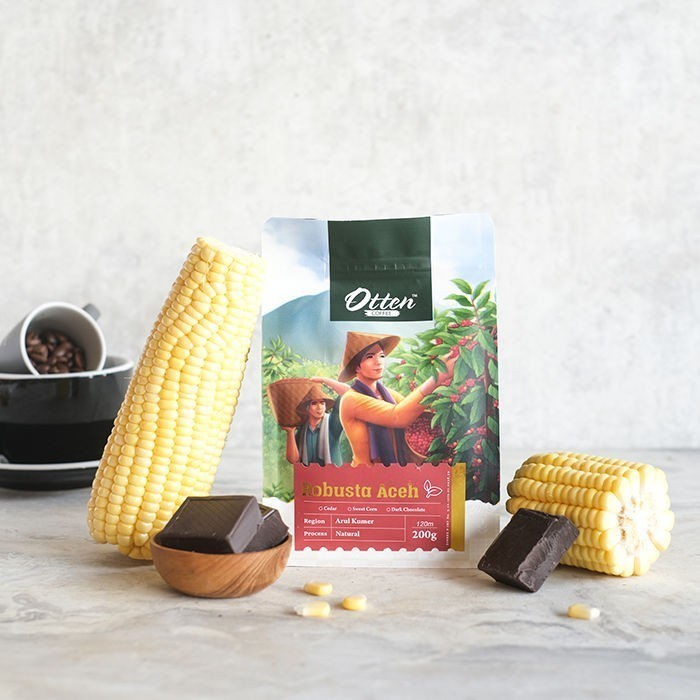 

Kopi Robusta Aceh Gayo 200G - Coffee