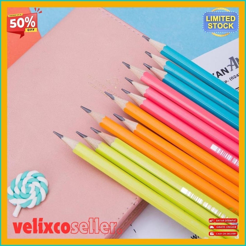 

Deli Pensil 2B Dengan Penghapus 50 Pcs/Tabung Sudah Di Raut Eu51006 (Lagi Diskon)