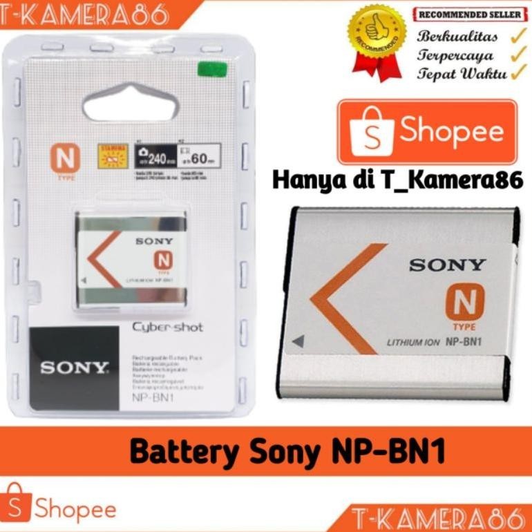 Berkualitas Np-Bn Np-Bn1 Battery Baterai Kamera Sony Cybershoot  W810 W830 W850 W350 W580 W730 W610 