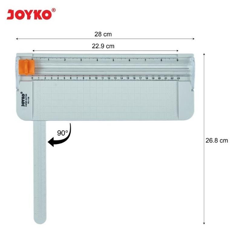 

Pemotong Kertas Paper Cutter Joyko Pc-1128 A5 (Murmer)
