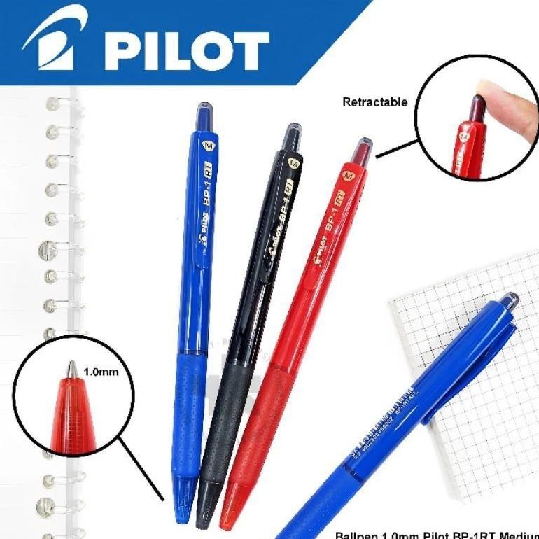 

Pulpen Pilot Bp-1 Rt ( 1Pak/12 Pcs ) (Order Sebelum Ketinggalan)