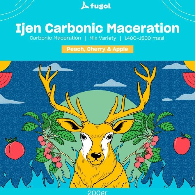 

Biji Kopi Arabika Ijen Carbonic Maceration (200 Gr) Single Origin